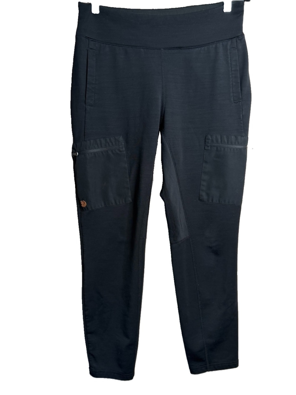 Fjallraven KEB FLEECE TROUSERS Pants Women's MEDIUM Black $240 D14